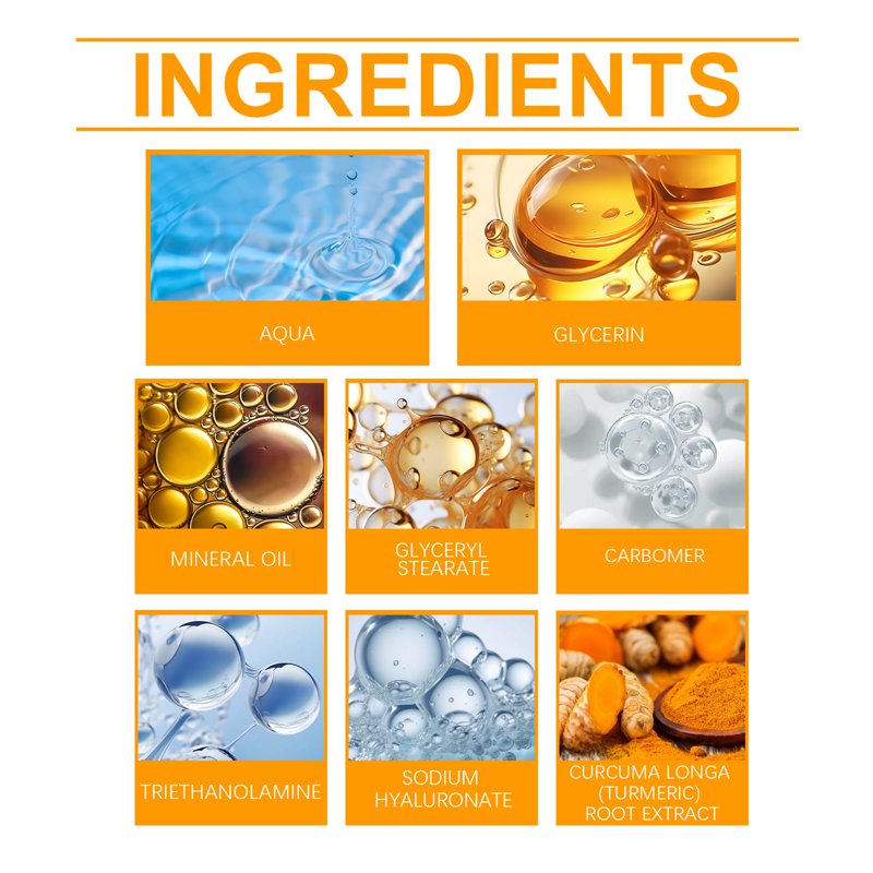 Turmeric Face Cream for Firming and Rejuvenation - 1.76oz Natural Skin Care