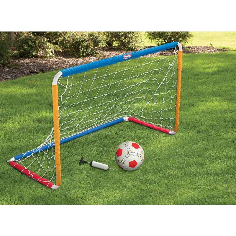 Little Tikes Easy Score Soccer Set with Ball, Goal & Pump – Toddler Kids Sports Toy