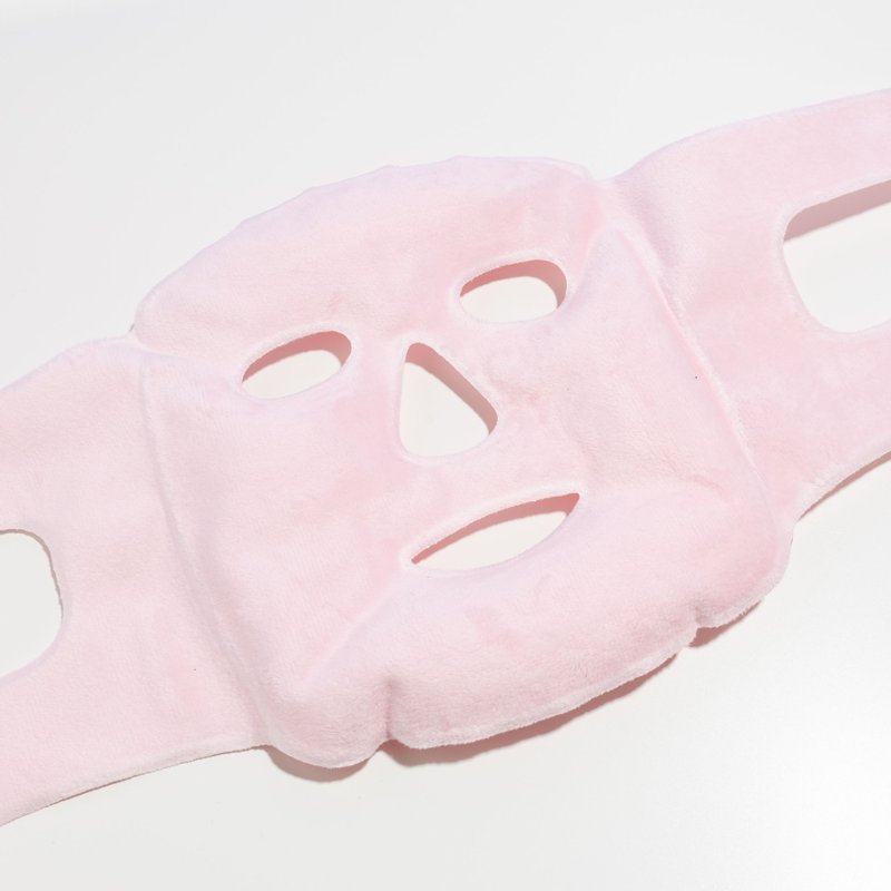 Cryochill Ice Beaded Face Mask for De-Puffing and Cooling - Dual-Sided Design