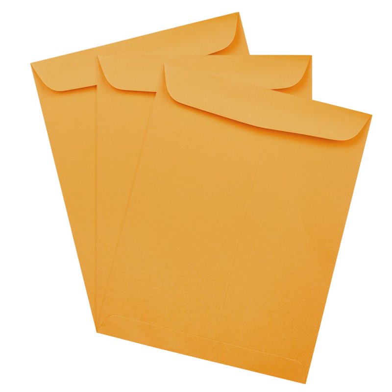 Brown Kraft Manila Catalog Envelopes 12x15.5 Inches, 100 Pack