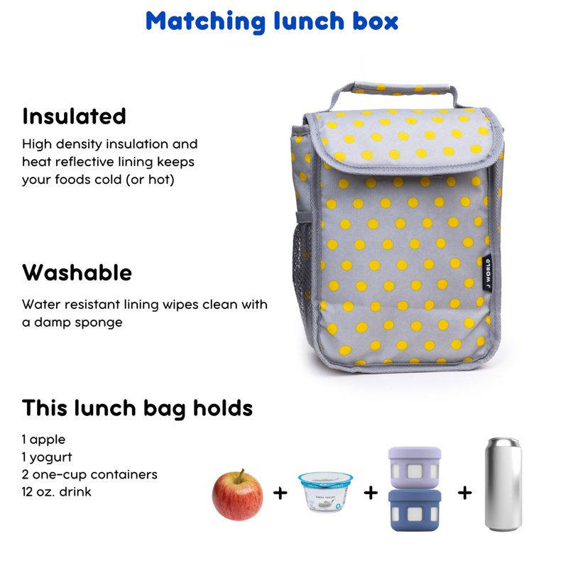 Kids Rolling Backpack with Insulated Lunch Bag - School & Travel