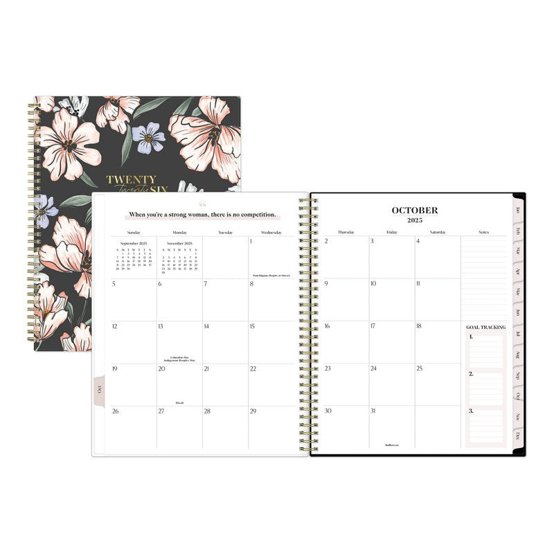 Bossbabe Monthly Weekly Planner 8.5x11 Large 15-Month October 2025-Dec 2026