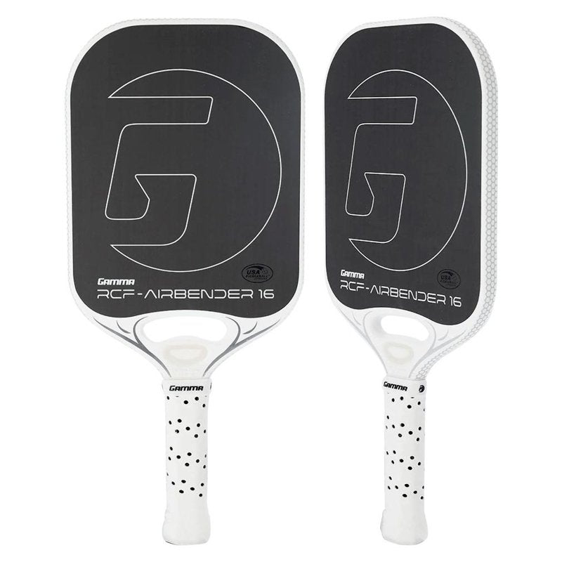 GAMMA Airbender 16 Carbon Fiber Pickleball Paddle with Open Throat • 8.3 oz