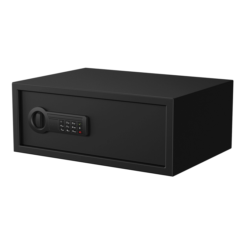 Small Electronic Drawer Safe with Key Lock for Valuables, 12x8.75x4.5in