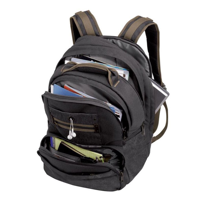 Impact Laptop Backpack for 17-Inch Computers, Eco-Friendly Cotton Canvas