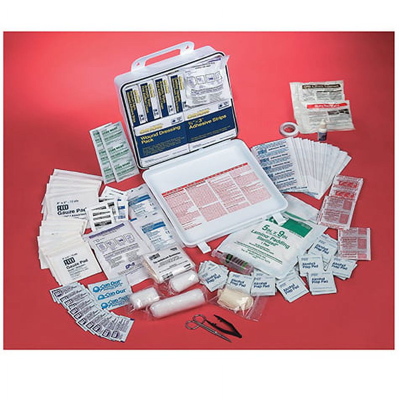 Offshore Marine First Aid Kit - 165 Piece Boat Safety Emergency Supplies