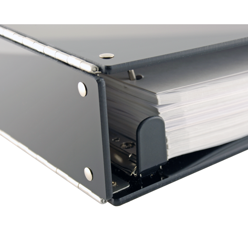 11x17 Acrylic Binder Panel with 2-Inch EZ Comfort Locking Angle-D Ring
