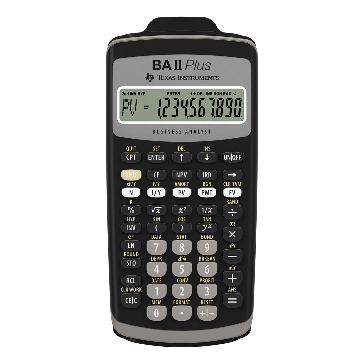 Financial Calculator BA II Plus Dark Gray for Business & Education
