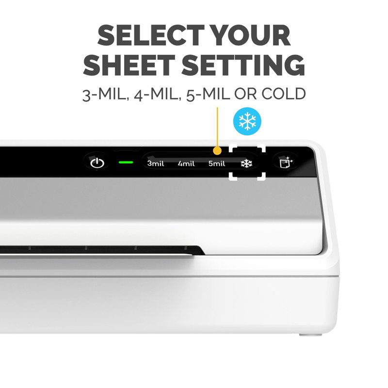 Laminator with Pouch Starter Kit - Fast Office & Classroom Laminating Machine
