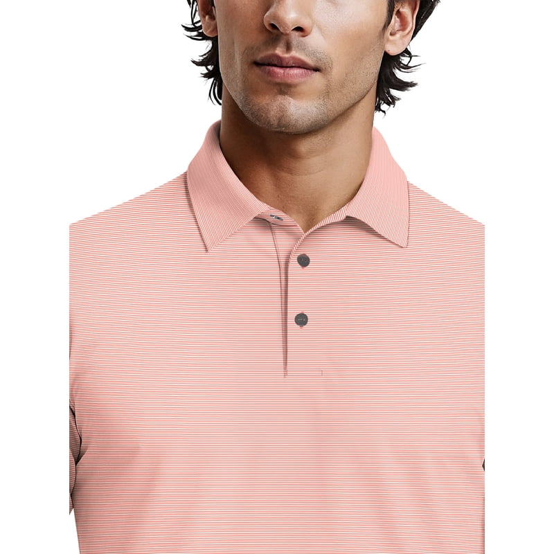 Performance Golf Polo Shirt for Men & Big & Tall Sizes - Moisture-Wicking & Sun Protection