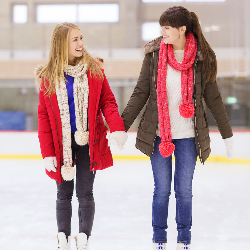 Women's Traditional Figure Ice Skates - Supportive & Classic Style, Multiple Sizes