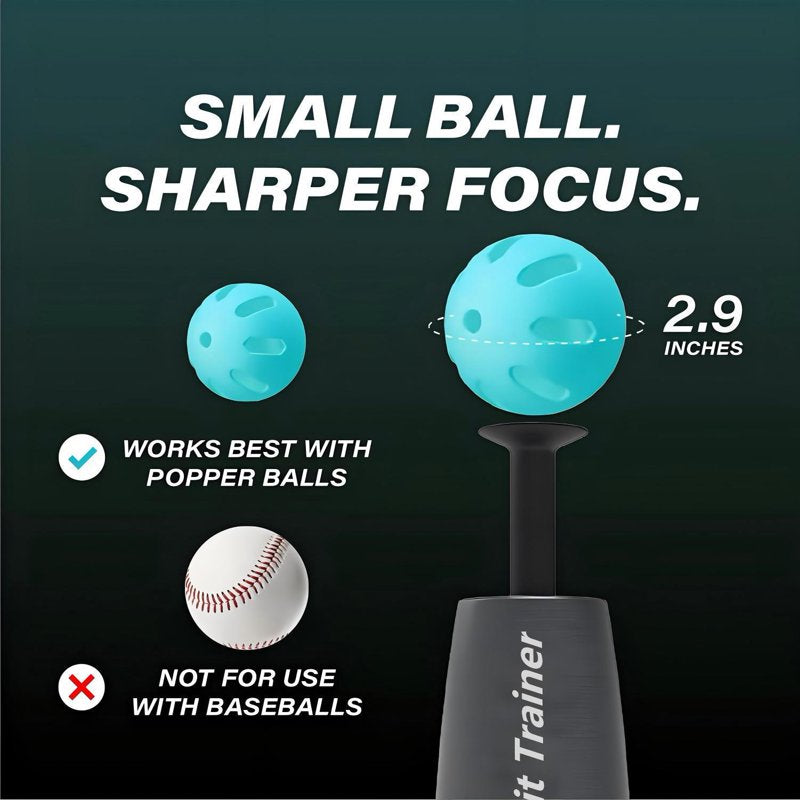 Baseball Batting Tee Popper Training Equipment for Perfect Swings
