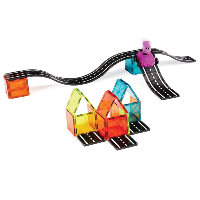 Magna-Tiles Downhill Duo 40-Piece Magnetic Construction Set for Kids Ages 3+