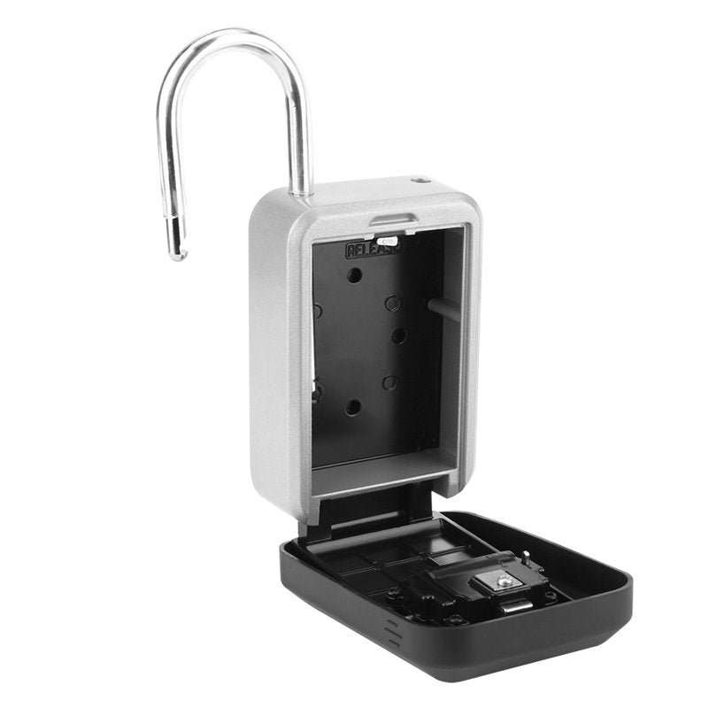 Weatherproof Key Lock Box with Combination Code Wall Mount Outdoor Indoor Safe