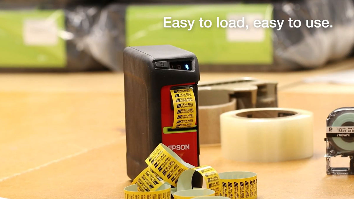 Industrial Label Maker Kit with Wireless Bluetooth and Heat-Shrink Tape – Durable Professional Labeling
