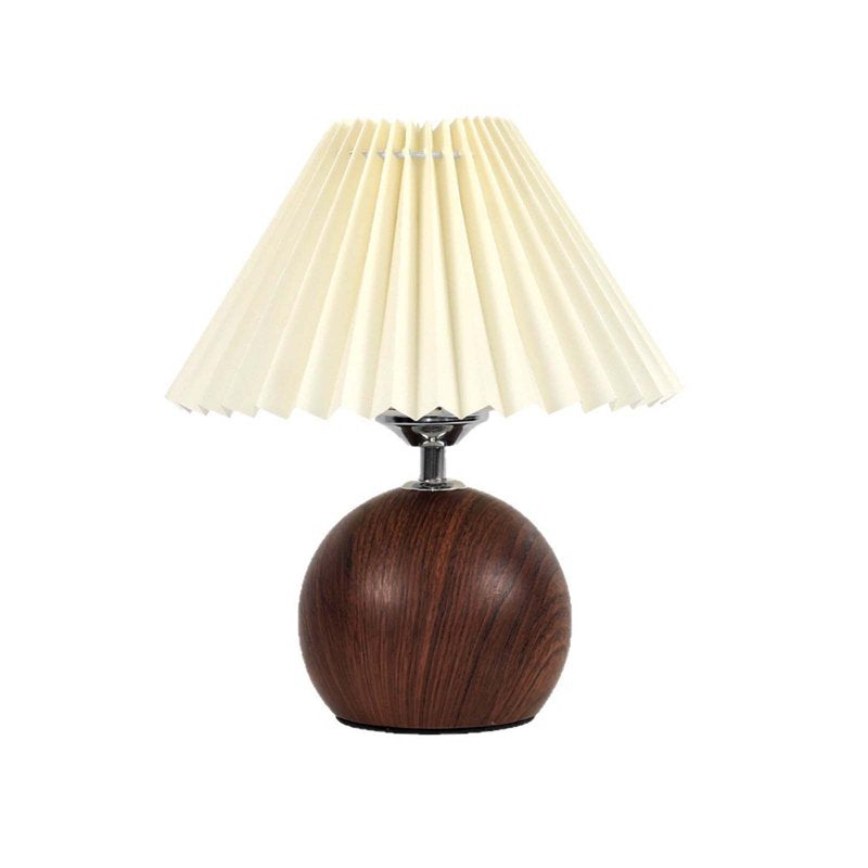 Brown Ceramic Table Lamp with USB, 3 Color Temp & Dimmable for Home Office Bedroom