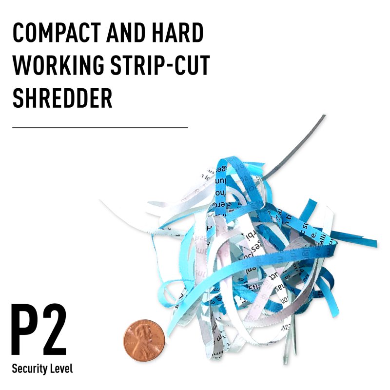 Centralized Office Paper Shredder with High Capacity and Security Level P-2