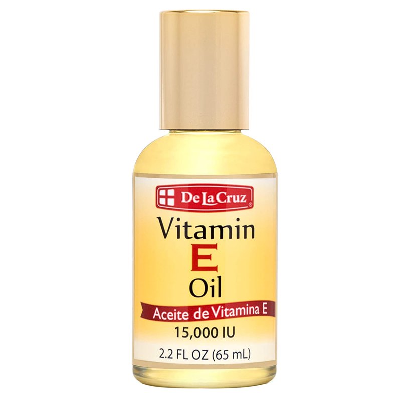 Vitamin E Oil with Safflower for Skin Hair Face Body - 5 Pack