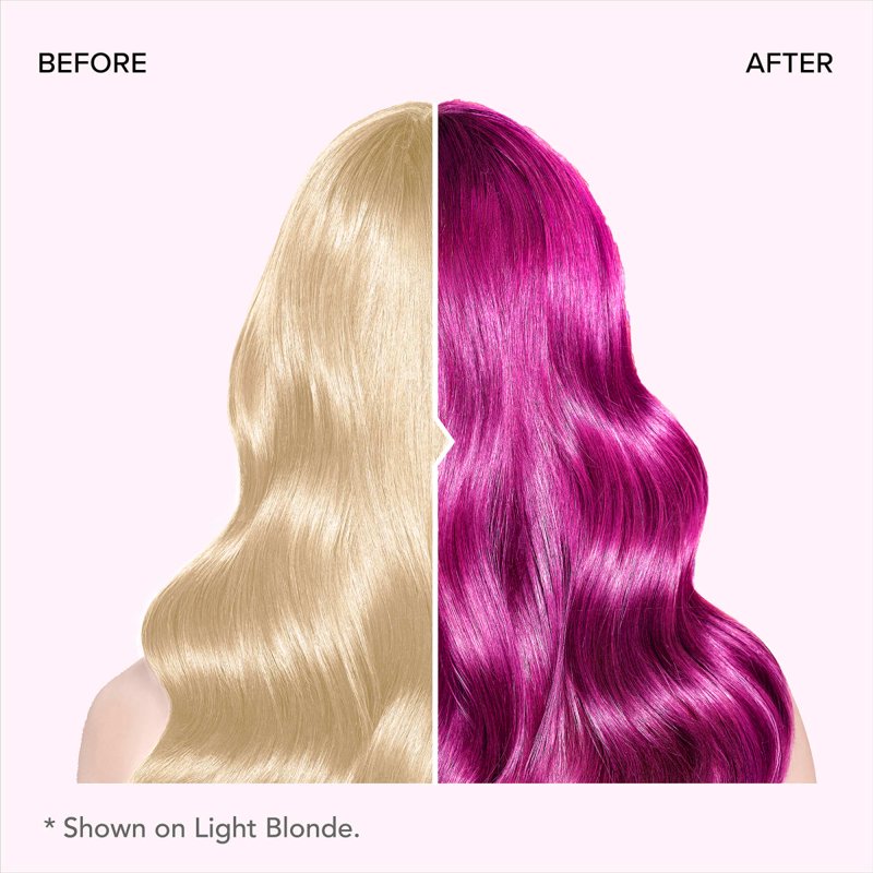Semi-Permanent Hair Color Kit with Bleach - Multiple Shades