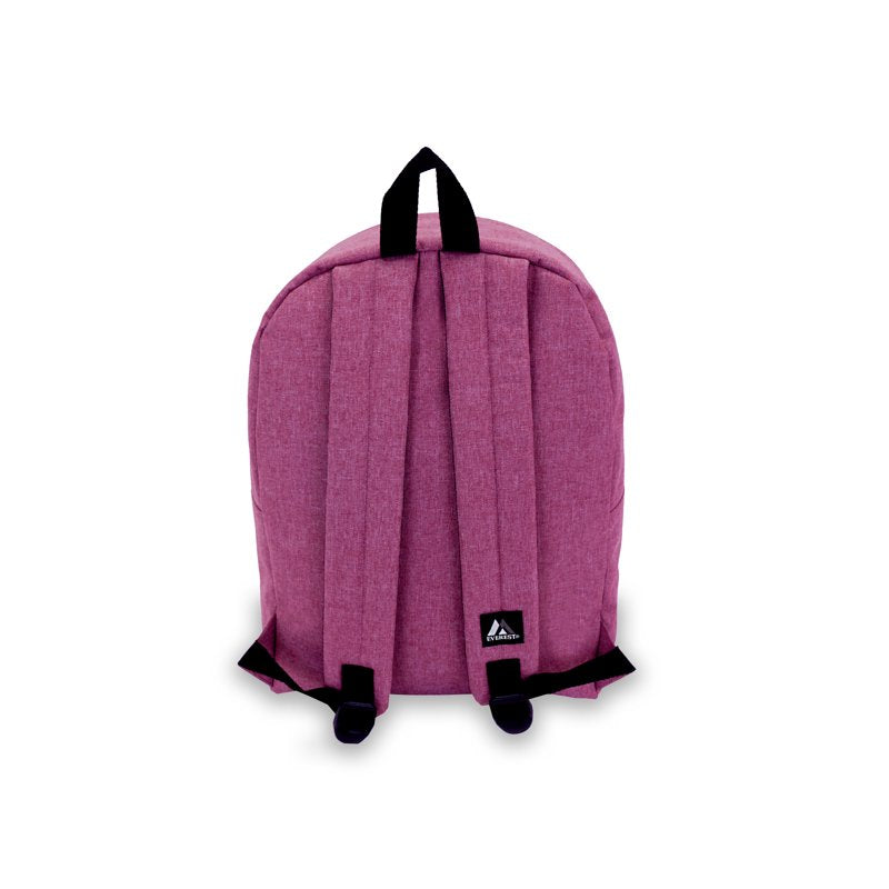 Unisex 15-Inch Denim Backpack for School Travel Work & Sports - All Colors