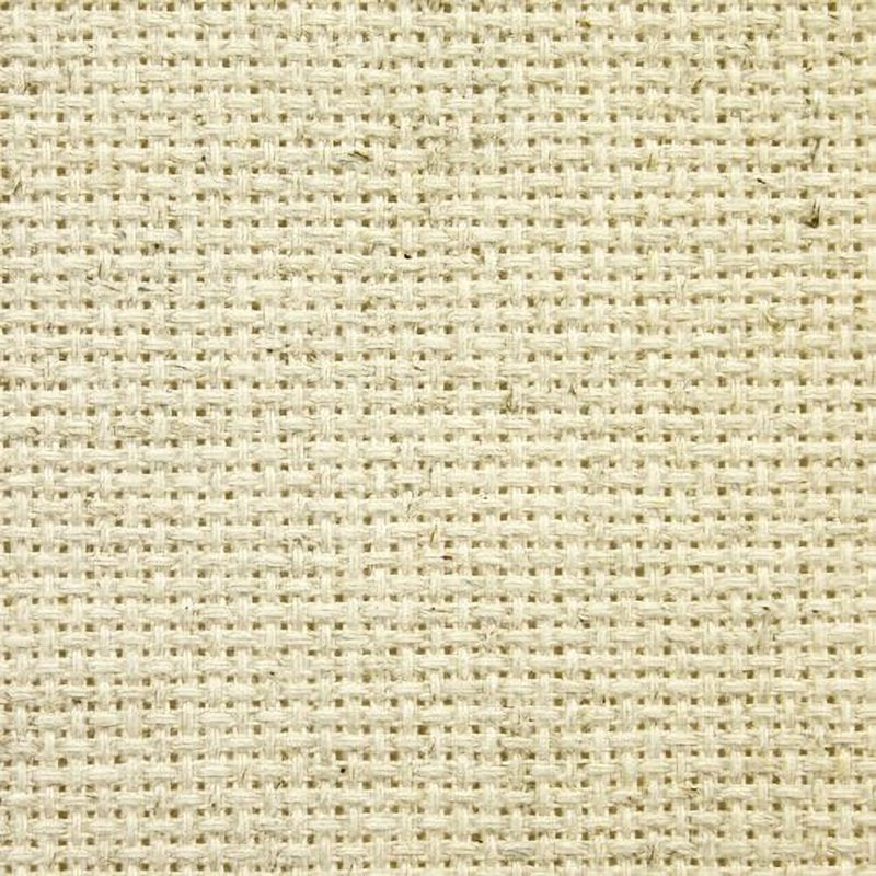 (2 Pack) Charles Craft Carolina Linen Aida Cloth, 14-Count, Sand, 15x18 in