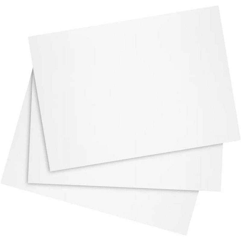 22x28 Inch Poster Boards - 50 Sheets, Extra Thick 300GSM White Craft Paper