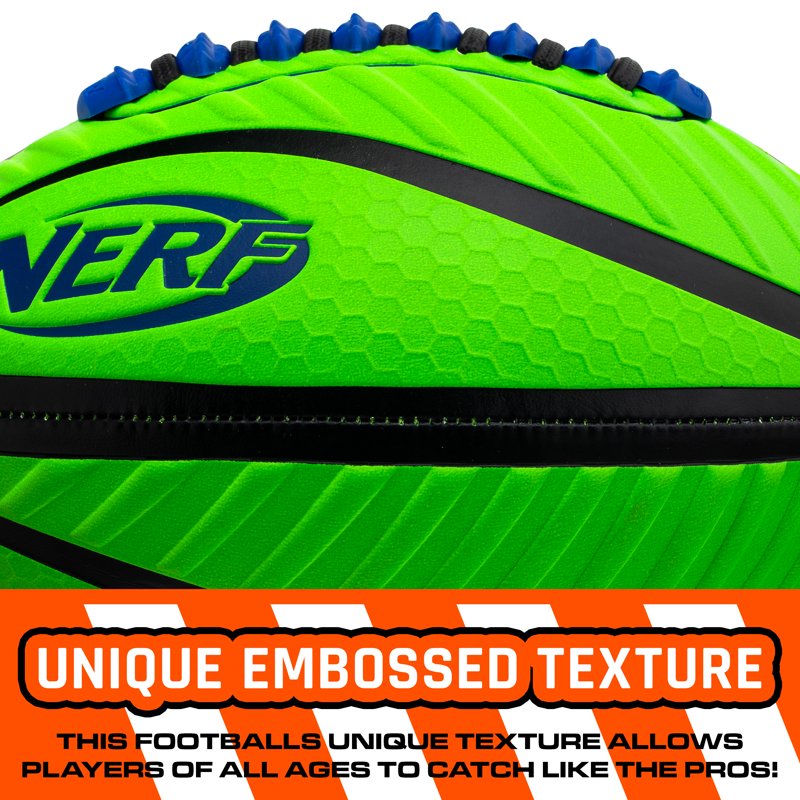 Junior Football with Spiral Grip and Spacelace for Kids and Youth