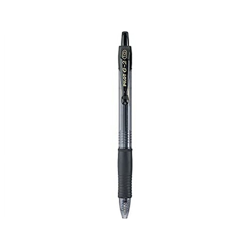 Pack of 36 Retractable Gel Pens - Bold 1.0mm Black Ink, Smooth Writing