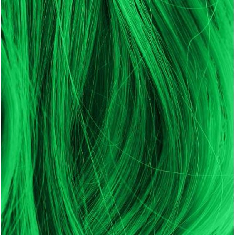 Semi-Permanent Hair Color Kit with Bleach - Neon Green Vibrant Shades