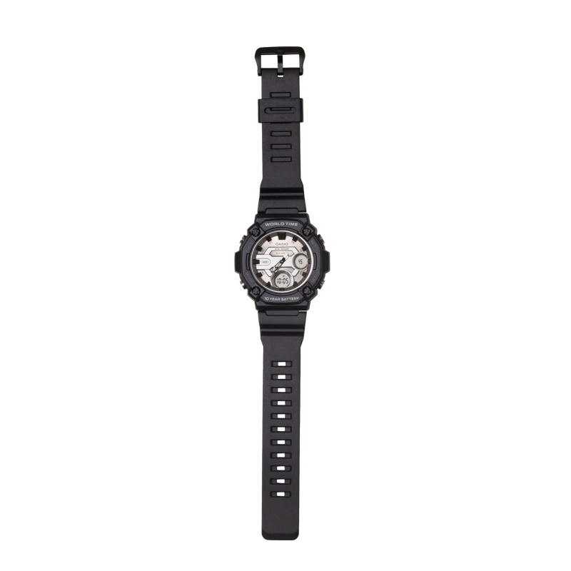 Casio Men's Chronograph Watch 100M Water Resistant with 10-Year Battery