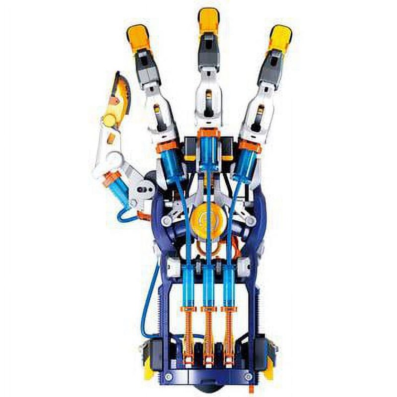 Hydraulic Hand Science Kit for Kids - Build & Experiment with Pneumatics