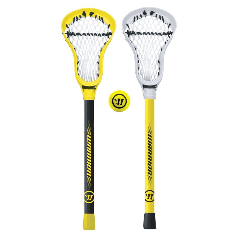 Mini Lacrosse Set with 2 Nets, 2 Sticks & Junior Ball for Kids Ages 3+