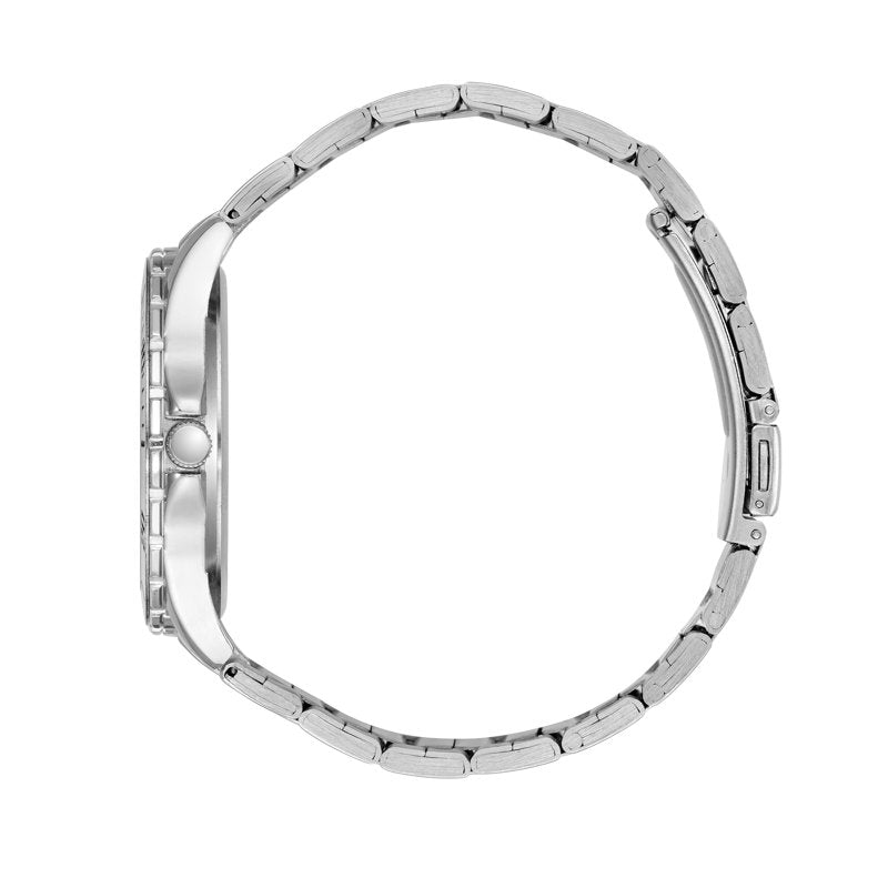 Men's Black Bracelet Wristwatch - Modern Quartz Watch with Durable Design