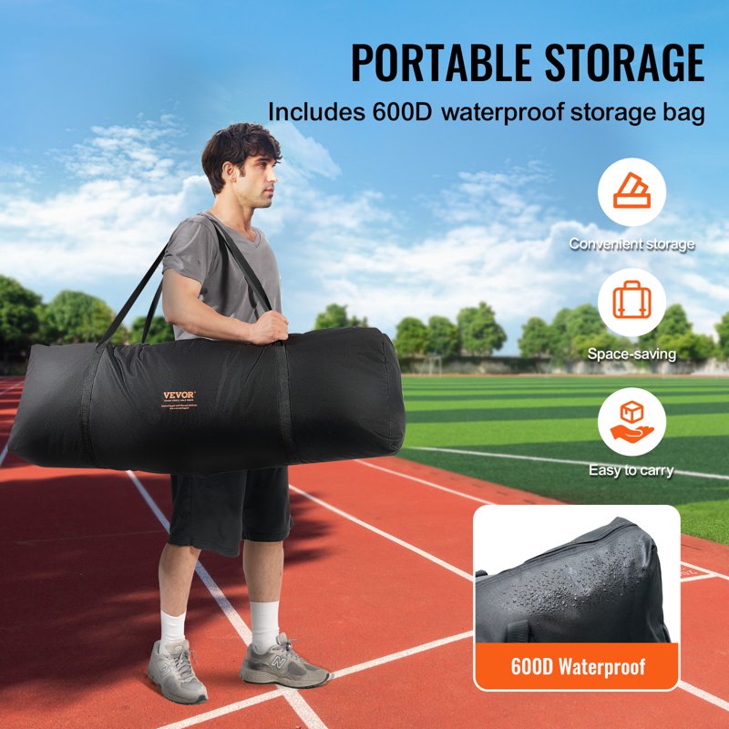 Baseball & Softball Pitching Screen 7x7 ft Portable Safety Net with Carry Bag