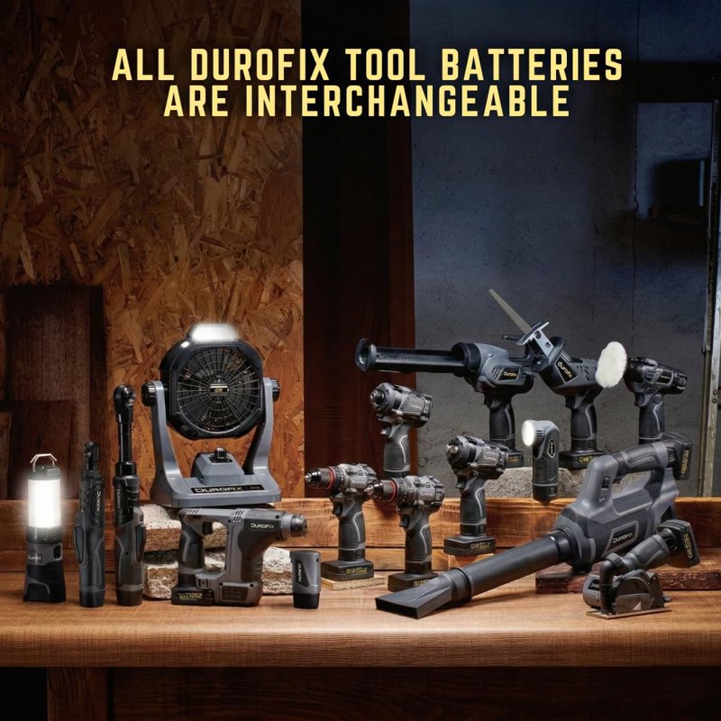 Cordless Impact Wrench 12V 3/8 Inch Max Torque 65 ft-lbs Brushless Tool Kit
