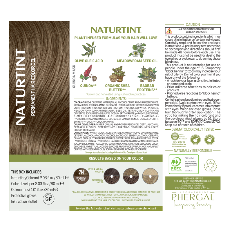 Naturtint Permanent Hair Color - Natural, Long-Lasting, Vegan, Ammonia-Free