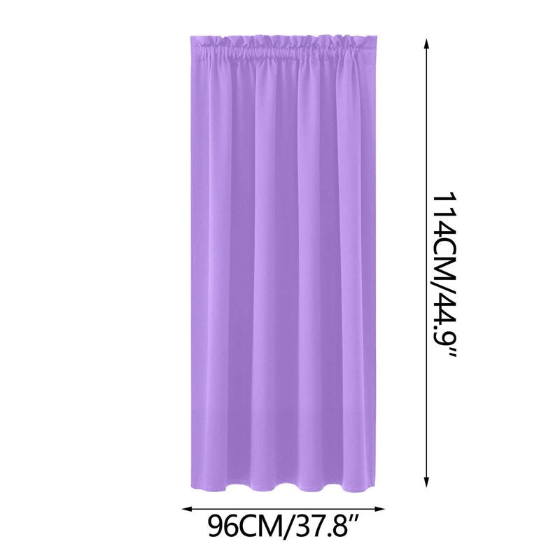 Blackout Curtains for Bedroom & Living Room - Thermal Insulated Darkening Panel - 38x45 Inches