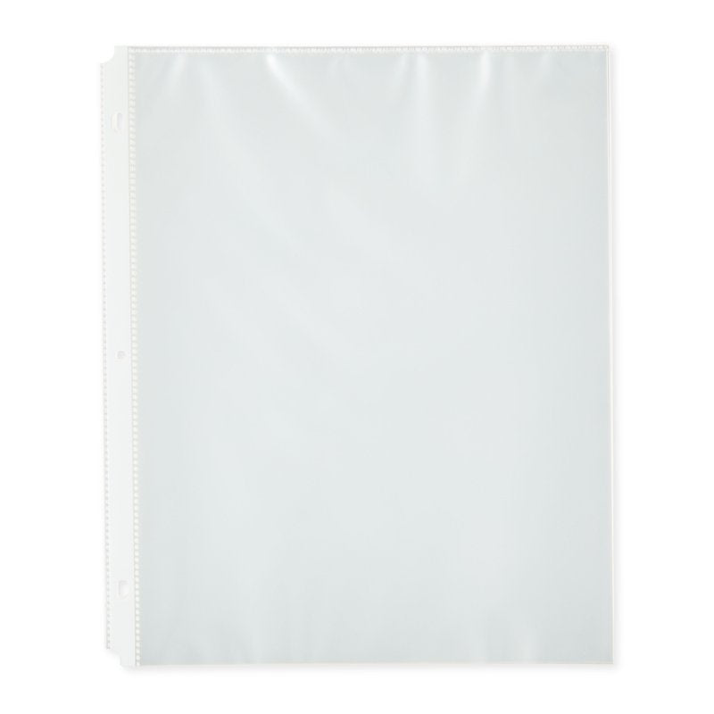 Heavyweight Sheet Protectors for Letter Size Documents - 50 or 100 Pack