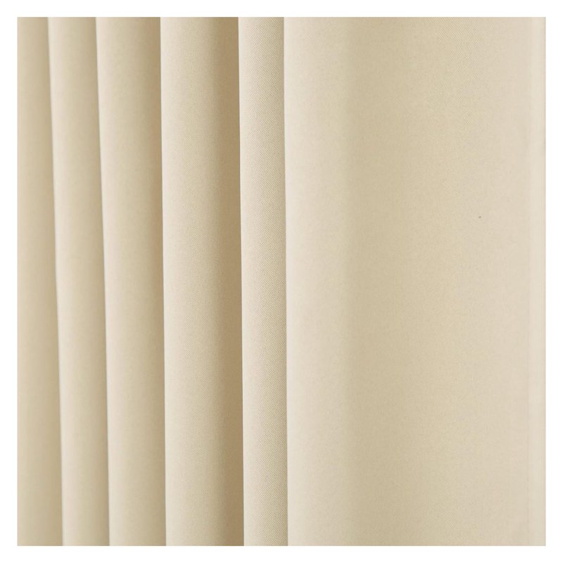 Thermal Insulated Blackout Curtains - Energy Saving Room Darkening Panels