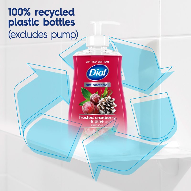 Frosted Cranberry & Pine Liquid Hand Soap - Seasonal Antibacterial 11 oz