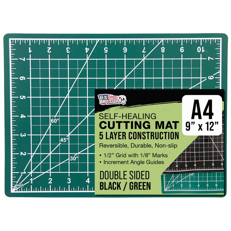 Self-Healing Cutting Mat with Grid for Crafts Sewing Quilting and Scrapbooking