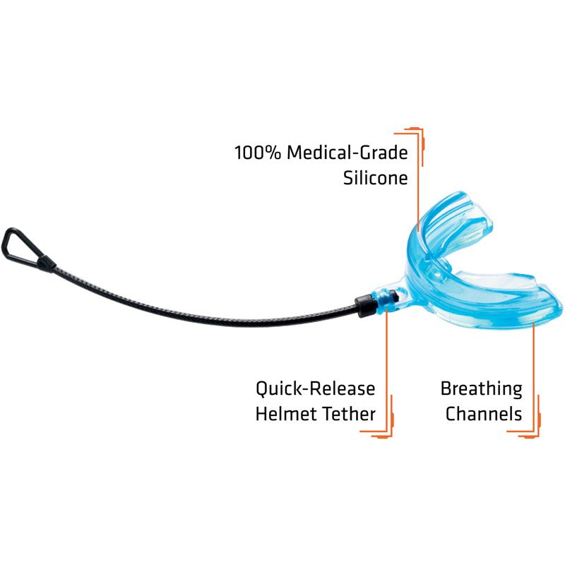 Sports Mouthguard for Braces with Strap - Full Upper Teeth Protection