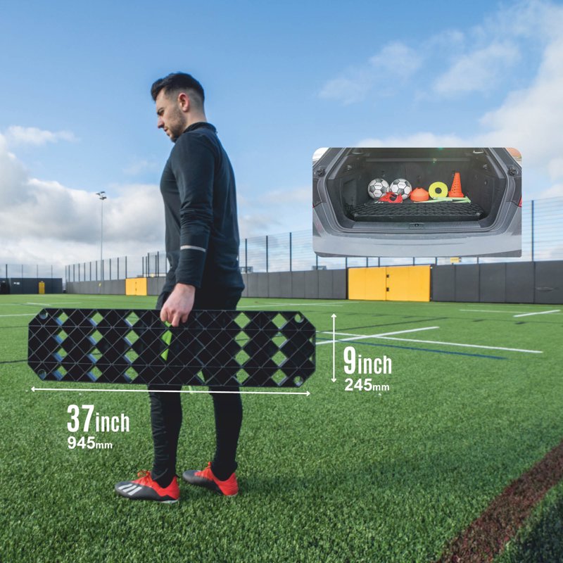 QUICKPLAY Replay Station Soccer Rebound Board – Adjustable Dual-Angle Training Aid (Original 37.5 x 9.5 in)