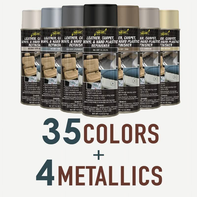 Automotive Carpet, Vinyl & Hard Plastic Refinisher Spray - Fade Resistant