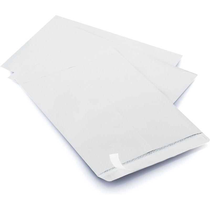 Self-Seal Security Envelopes 9x12 White Catalog Mailing 500 Count