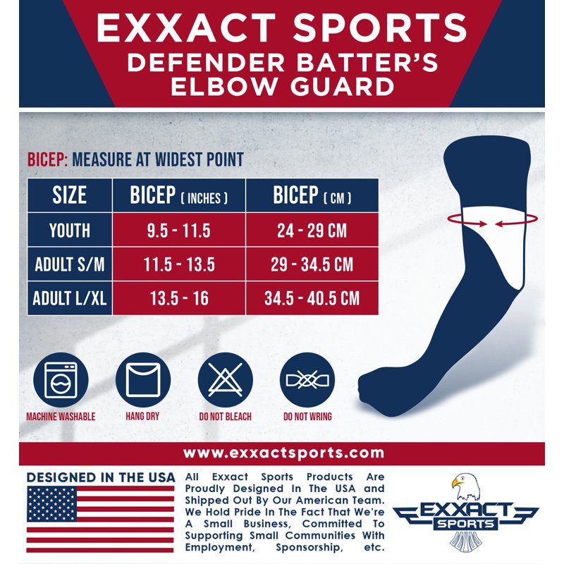Youth & Adult Baseball Elbow Guard with Adjustable Straps - Impact Protection
