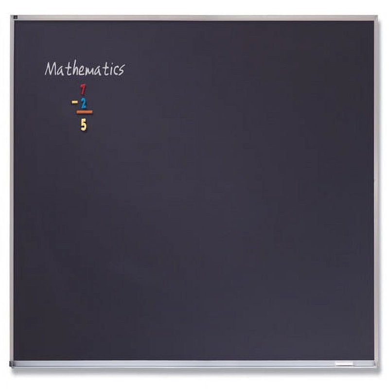 Magnetic Porcelain Chalkboard 72x48 Inches with Aluminum Frame - Heavy Duty Classroom Display