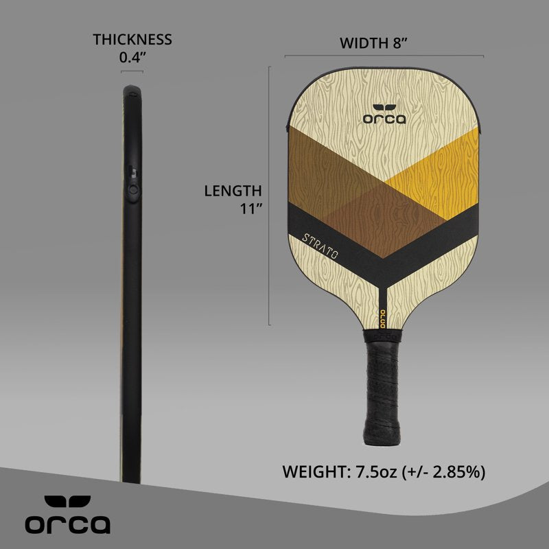 Orca Strato Nomex Pickleball Paddle – 7.5 oz Tournament Edition