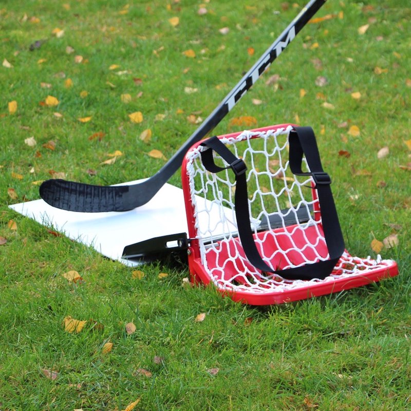 Hockey Shooting Pad 16x24 Inch Ice-Feel Practice Pad for Saucer Passes