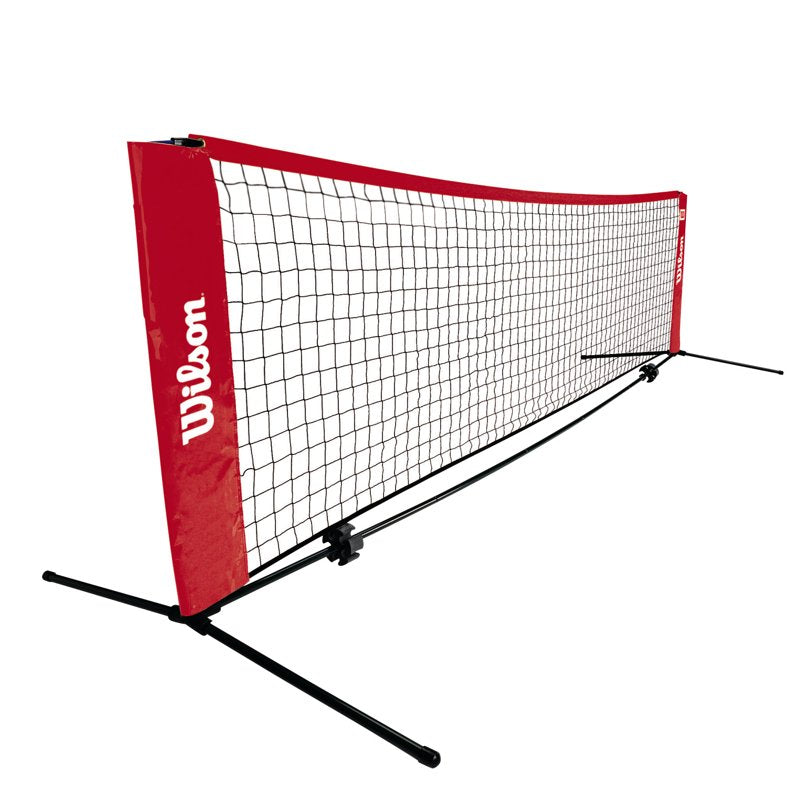 18ft Tennis Net Nylon Red for Sports & Recreation